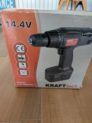 Taladro Kraft 14.4V con cargador y batería