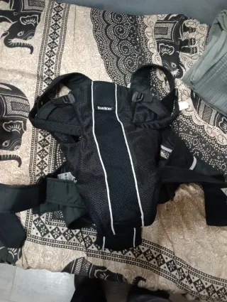 Mochila Portabebés BabyBjörn Negra