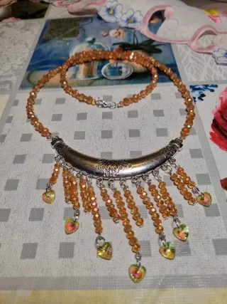 Collana con ciondoli a cuore