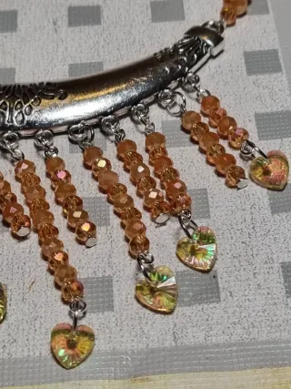 Collana con ciondoli a cuore