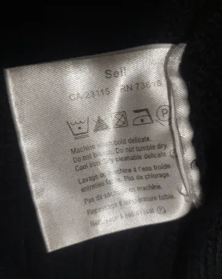 Jersey 100% lana merino Hugo Boss,Talla M.