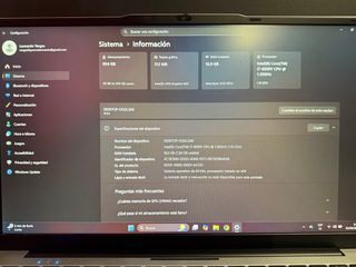 Ordenador Portátil Plata y Negro