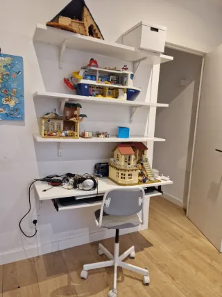 Silla giratoria oficina infantil IKEA