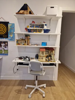 Silla giratoria oficina infantil IKEA