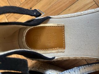 Alpargatas negras mujer