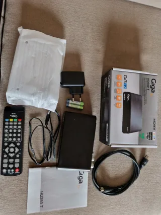 Receptor TDT GigaTV HD250 T DVB-T2