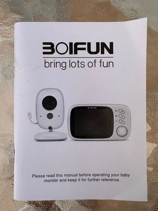 Cámara Vigilancia Bebé BOIFUN