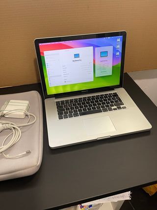 MacBook Pro 15, i7, 16GB RAM, SSD, carg, Sonoma 14