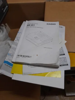 Caja Registradora Casio SE-G1 Electrónica