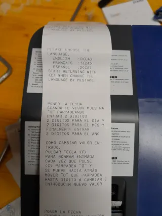 Caja Registradora Casio SE-G1 Electrónica