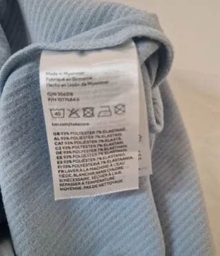 Abito estivo monospalla azzurro