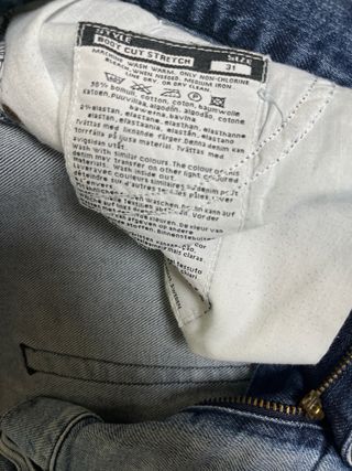 Pantalón vaquero mujer azul