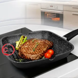 Bistecchiera quadrata 28 cm