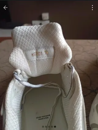 Deportivas Louis Vuitton Hombre Gris/Blanco