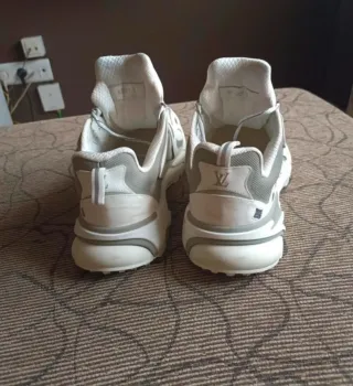 Deportivas Louis Vuitton Hombre Gris/Blanco