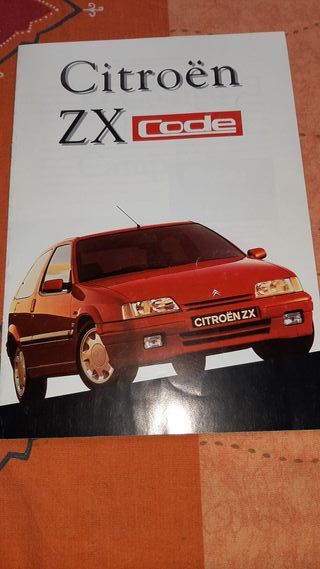 Catálogo Citroën ZX Code 1994 de segunda mano por 70 EUR en Lleida