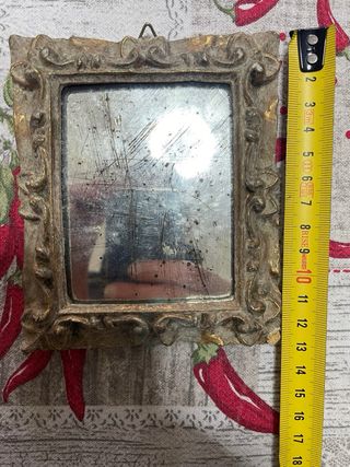 Set di 11 specchi decorativi anticati