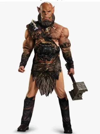 Disfraz Orco Warcraft Adulto Talla XL