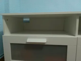 Mueble TV Ikea Brimnes Blanco