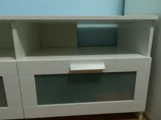 Mueble TV Ikea Brimnes Blanco