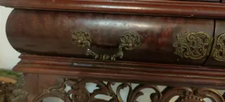 Mueble Bar Vintage Años 70 Madera y Metal