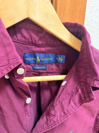 Camicia Ralph Lauren Uomo Rossa