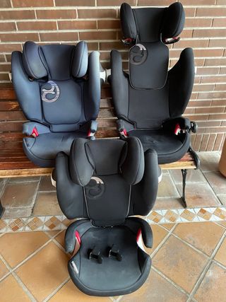 Tre seggiolini auto CYBEX