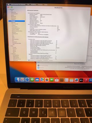 MacBook Pro 2017 8GB RAM 256GB Grigio siderale