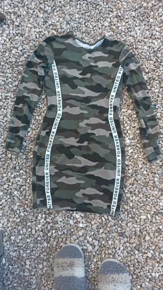 Vestido camuflaje s