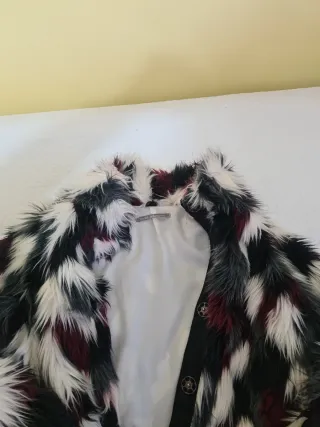 Abrigo de pelo sintético multicolor Gaudi