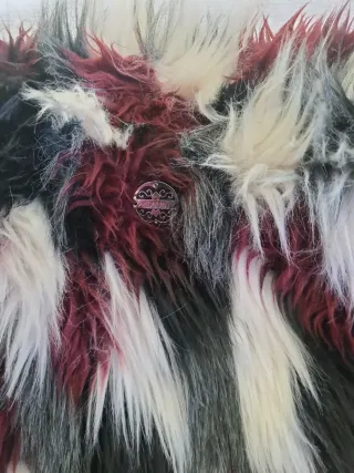 Abrigo de pelo sintético multicolor Gaudi