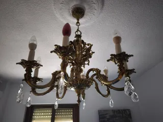 Lampara de techo + 2 de pared