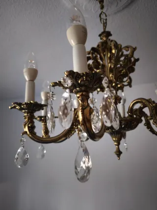 Lampara de techo + 2 de pared