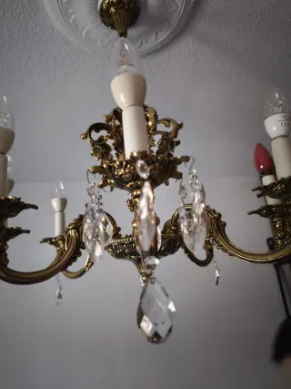 Lampara de techo + 2 de pared