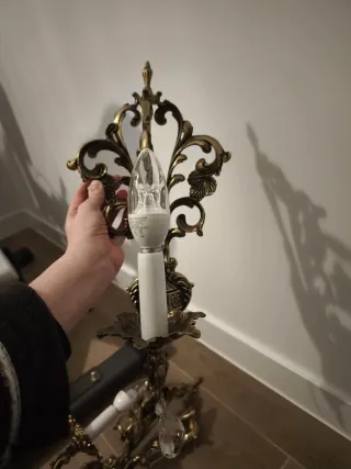 Lampara de techo + 2 de pared