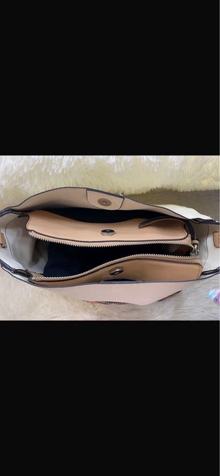 Bolso Tote Parfois Polipiel 3 Apartados