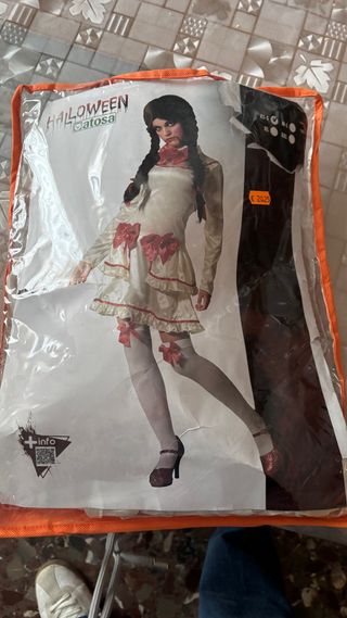 Disfraz Halloween Muñeca Diabólica Talla XS