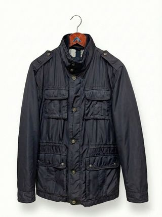 Chaquetón azul marino hombre