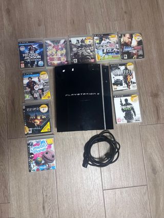 Consola PlayStation 3 + 9 Juegos