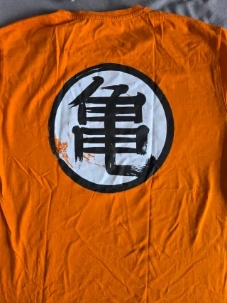 Camiseta Dragon Ball Talla L Naranja NUEVA
