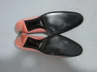 Décolleté Tour Le Monde Pelle Rosa Tg 41