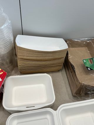 Stoviglie monouso per eventi