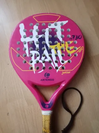 RAQUETA PALA PADEL JUNIOR