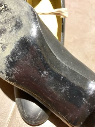 Zapatos de flamenco negros