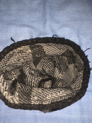 Cappello invernale camouflage grigio nero verde