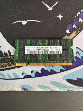 Lote memoria ram ddr2 sodimm