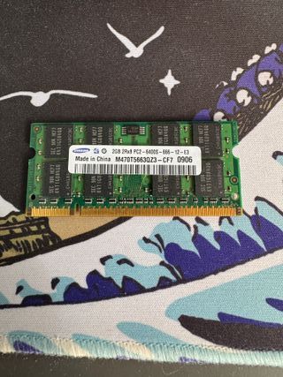 Lote memoria ram ddr2 sodimm