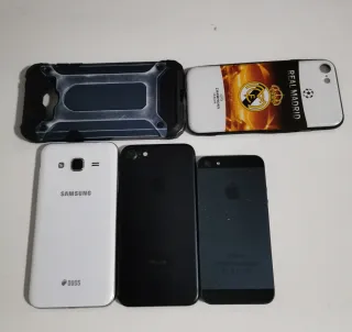 Lote 3 Smartphones Apple Samsung