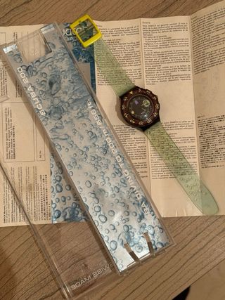 Swatch Scuba 200 Captain Nemo 1991 BOX ORIGINALE