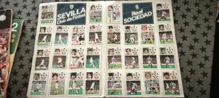 Álbum cromos Liga 83-84